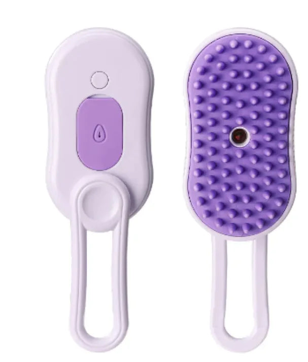 3-in-1 Steam Grooming Brush for Pets